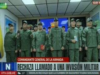 Armada Bolivariana condena pretensiones golpistas promovidas por sectores de ultraderecha