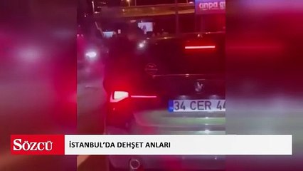 İstanbul’da dehşet anları