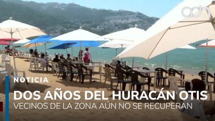 Dos años del huracán Otis en Acapulco: vecinos siguen afectados económicamente
