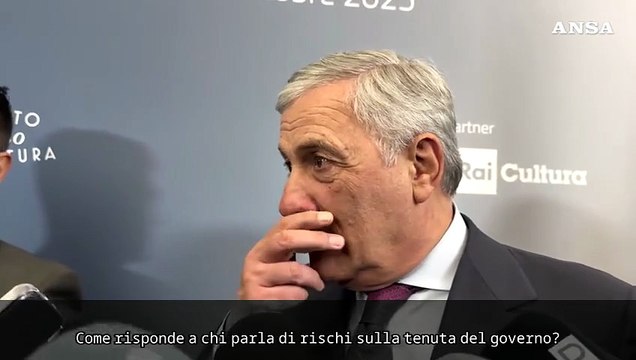 Tajani: Nessun rischio sulla tenuta del governo, non e' una caserma