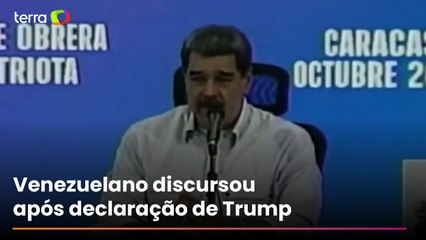 Em inglês, Maduro pede paz após operações dos EUA na Venezuela: ‘No crazy war’