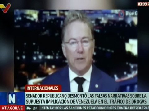 Senador Rand Paul develó falsas narrativas sobre el supuesto tráfico de drogas en Venezuela