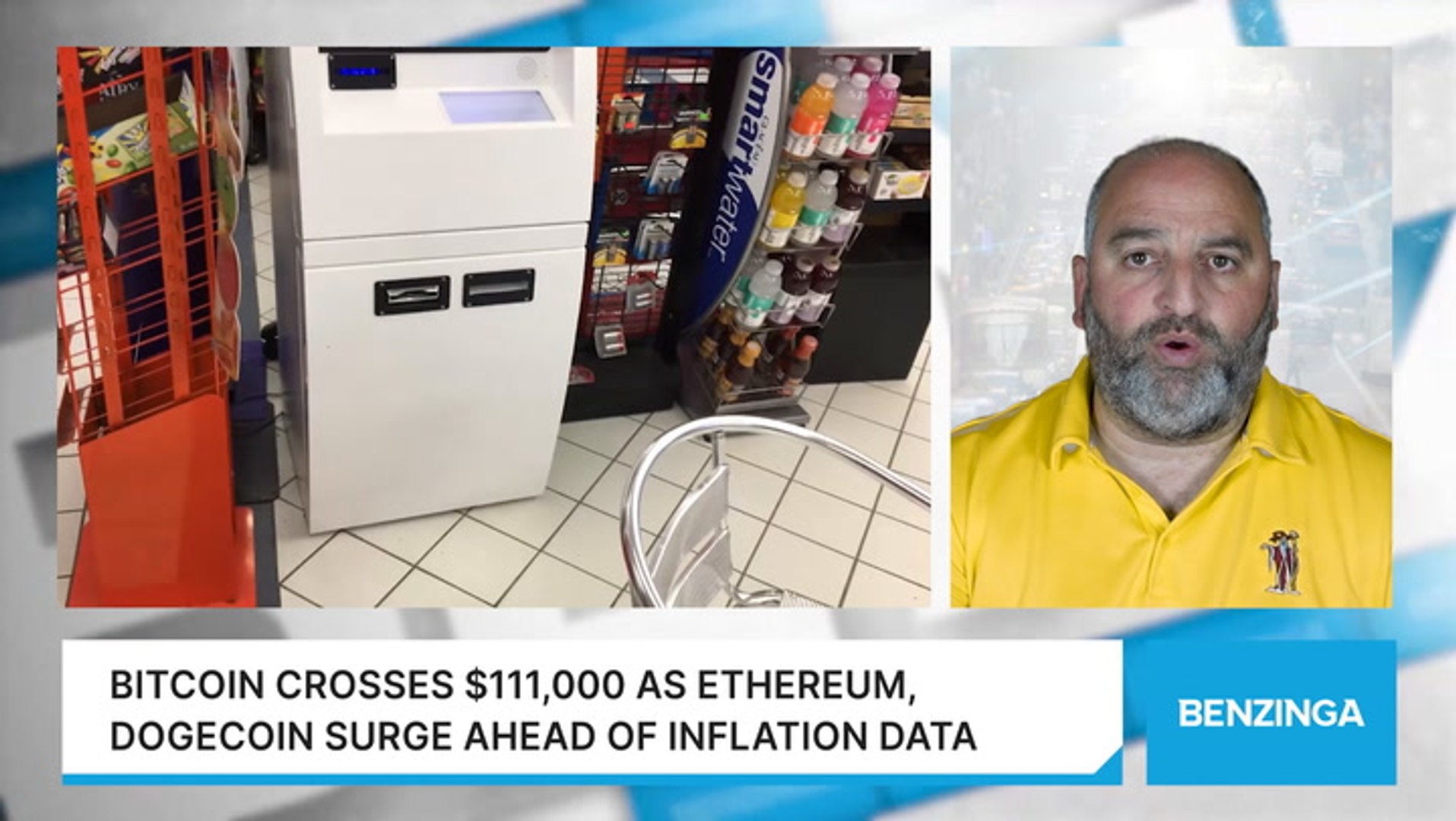 Bitcoin Crosses $111,000 As Ethereum, Dogecoin Surge Ahead Of Inflation Data