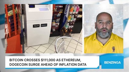 Bitcoin Crosses $111,000 As Ethereum, Dogecoin Surge Ahead Of Inflation Data
