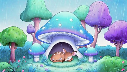 INSTANT CALM: Gentle Lullabies & Rain Sounds 🌧️ Deep Sleep Music for Babies