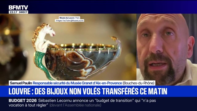 Une partie des bijoux du Louvre transférée: Ce sont des précautions qui sont normales , explique Samuel Paulin, responsable sécurité du Musée Granet d'Aix-en-Provence