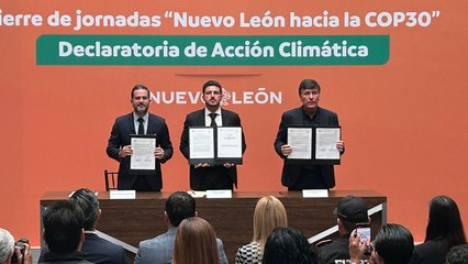 Samuel García: “Nuevo León avanza fuerte en materia ambiental”