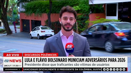 Discursos polêmicos! Lula e Flávio Bolsonaro municiam adversários para 2026