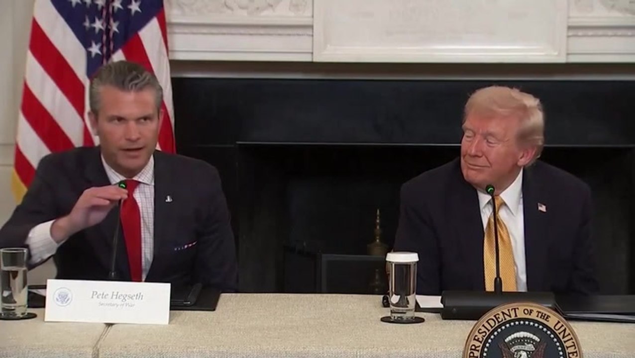 Pete Hegseth doesn’t dispute plans to have ‘crowd control’ troops in every state ahead of 2026 midterms