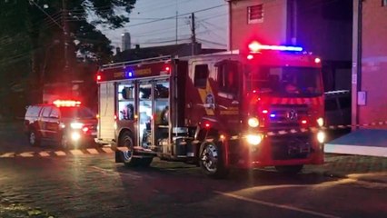 Homem encosta em rede de alta tensão e sofre descarga elétrica no Bairro Parque São Paulo
