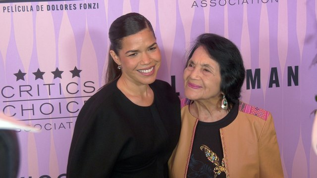 America Ferrera and Dolores Huerta attend the 5th Annual Celebration of Latino Cinema & Television