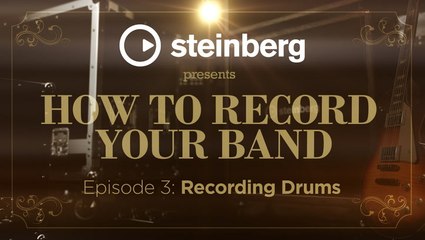 How To Record Your Band - Part 3 Recording Drums