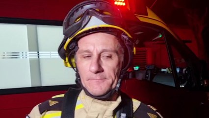 Bombeiro como ocorreu acidente que terminou com trabalhador ferido após descarga elétrica