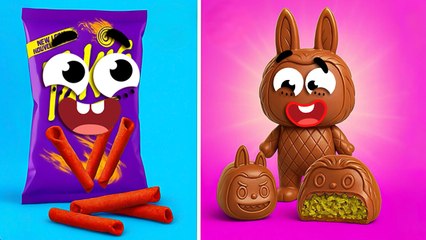 🍿😂 Snack Attack: Doodles Gone Crunchy