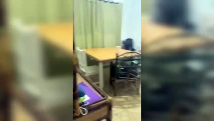 Así era el interior de la casa donde se produjo el triple crimen en Florencio Varela