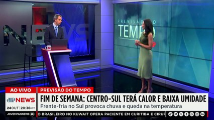 Previsão do tempo: temperaturas sobem em SP e calor volta ao Centro-Oeste