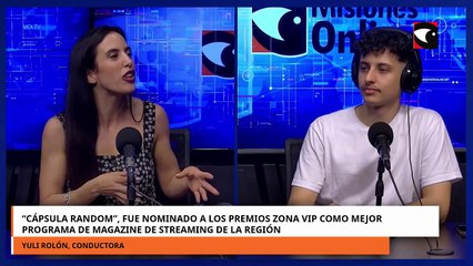 “Cápsula Random” fue nominado a los Premios Zona Vip como Mejor Magazine de Streaming de la Región