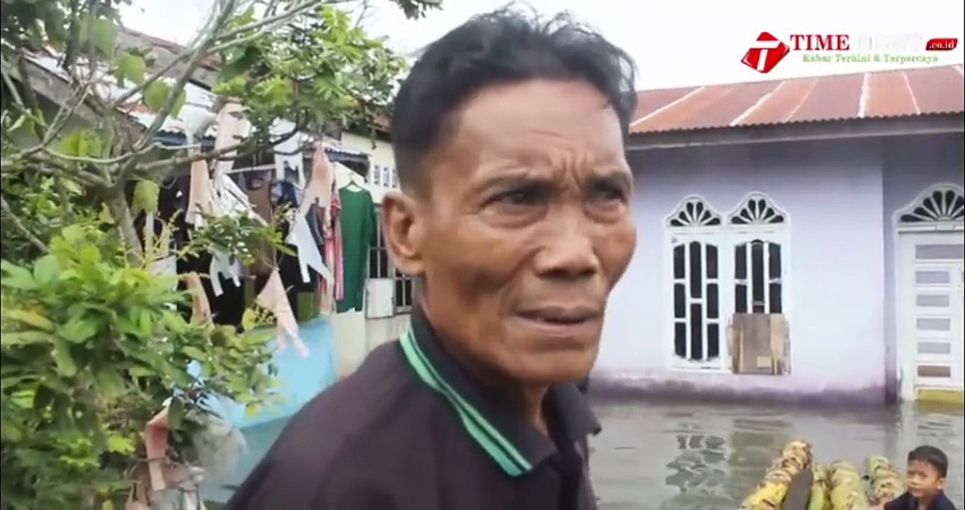 RIBUAN RUMAH DI SERDANG BEDAGAI TERENDAM BANJIR, BEBERAPA SEKOLAH TERPAKSA DILIBURKAN