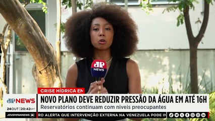 Crise hídrica em SP: novo plano reduz pressão da água por até 16h