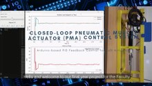 Closed-Loop Pneumatic Muscle Actuator (PMA) Control System – Group 57