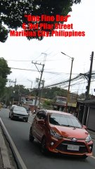One Fine Day on G. Del Pilar Street in Marikina City, Philippines