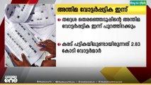 തദ്ദേശ തെരഞ്ഞെടുപ്പിനുള്ള അന്തിമ വോട്ടർപട്ടിക ഇന്ന് പ്രസിദ്ധീകരിക്കും...