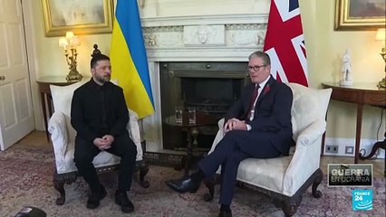 Zelenski se reúne con aliados en Londres; Starmer urge a usar activos rusos congelados