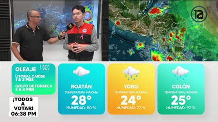 Cenaos detalla en qué departamentos de Honduras habrá lluvias este fin de semana