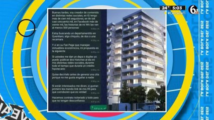 Intenta pagar un departamento con historias en redes sociales