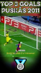 TOP 3 - GOALS PUSKÁS 2011