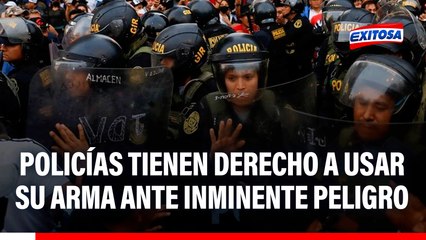 Policías tienen todo el derecho de usar su arma ante peligro, señala abogado de Luis Magallanes