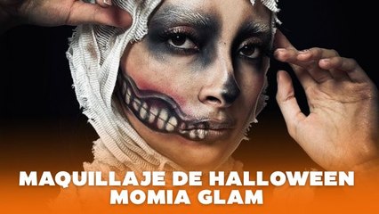 Maquillaje de momia glam para Halloween: fácil, rápido y espectacular