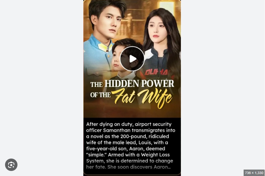 The Hidden Power of the Fat Wife Chinese Drama - English Sub
