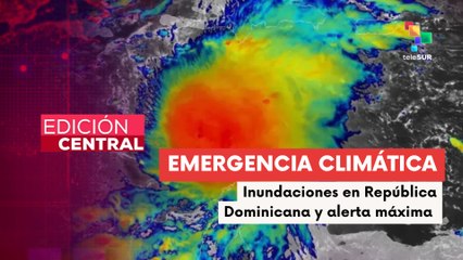Tormenta tropical se intensifica a huracán en República Dominicana