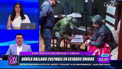 DÁVILA DECLARADO CULPABLE EN EEUU