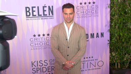 Ryan Guzman attends the "5th Annual Celebration of Latino Cinema & Television" purple carpet