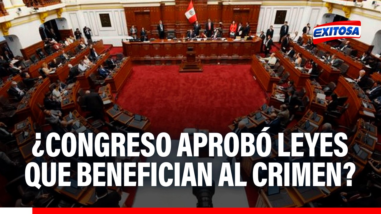 ¿Congreso aprobó leyes 'PRO CRIMEN'? Expertos analizan normas cuestionadas por GENERACIÓN Z