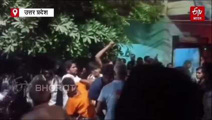 आगरा में बेकाबू कार ने 7 को रौंदा, 5 की मौत; 100 की स्पीड में 150 मीटर तक काल बनकर दौड़ी