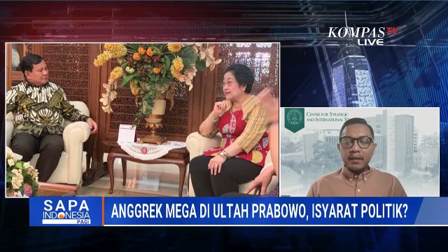 [FULL] Analisis CSIS Soal Makna Saling Balas Anggrek Prabowo-Mega hingga Isyarat Politik PDI-P