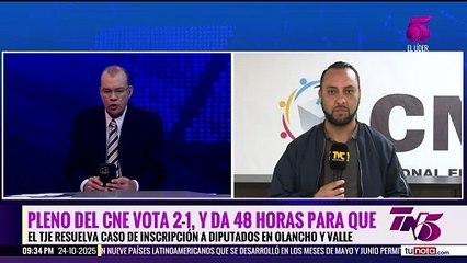 CNE da 48 horas al TJE para resolver impresión de papeletas de diputados en Olancho y Valle