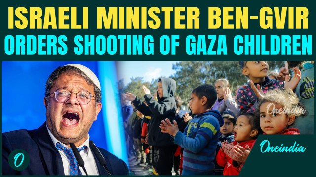 BREAKING: Israel’s Ben-Gvir Orders Soldiers to ‘Open Fire on Gaza Children’ Near Yellow Line