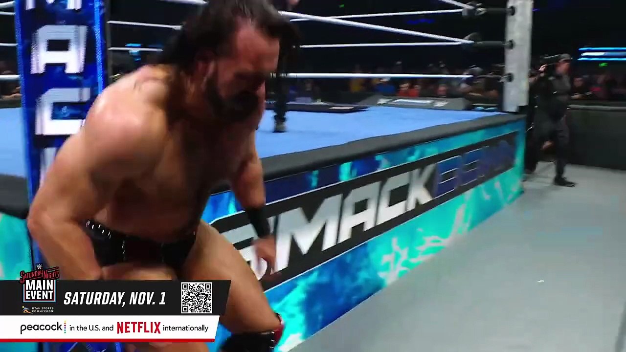 WWE SMACK DAWN 24 OCTOBER 2025 DREW MCYNTYRE VS JIMMY USO FULL MATCH