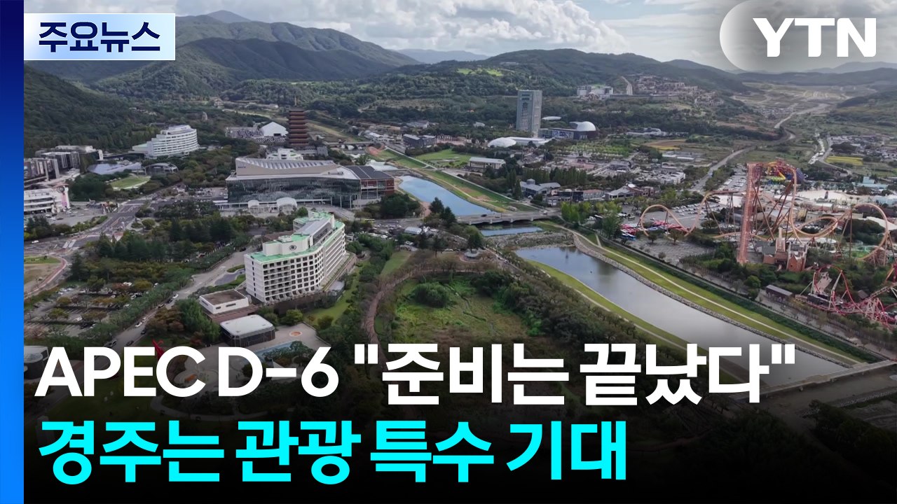 APEC D-6 "준비는 끝났다"...경주는 관광 특수 기대 / YTN