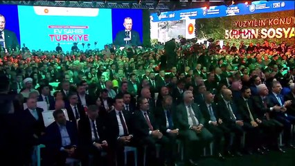 Cumhurbaşkanı Erdoğan 'Yüzyılın Konut Projesi'ni açıkladı: 500 bin yeni konutla en az 2 milyon kişi ev sahibi olacak