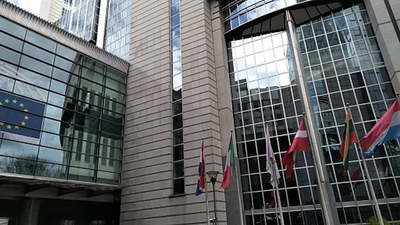 European Parliament in Brussels, Belgium