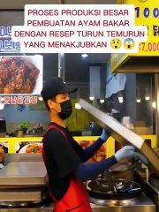 Produksi Massal Ayam Bakar Dengan Resep Turun Temurun Dari Negeri Korea 😱😲😲
