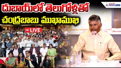 CM Chandrababu Interacts with Telugu Diaspora in Dubai | దుబాయ్ లో తెలుగోళ్లతో చంద్రబాబు ఇంటరాక్షన్