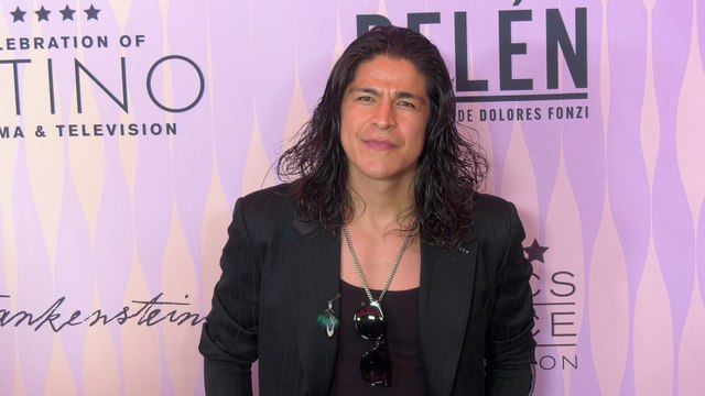 Cristo Fernandez attends the 5th Annual Celebration of Latino Cinema & Television purple carpet