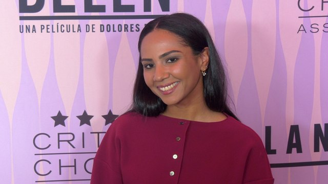 Frida Perez attends the 5th Annual Celebration of Latino Cinema & Television purple carpet