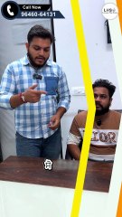 Ambala Patient Hair Transplant Result | FUE & BIO-FUE | Ludhiana Hair Studio 96460-64131